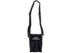 A.P.C. Recuperation Crossbody Pouch in Black on Sale