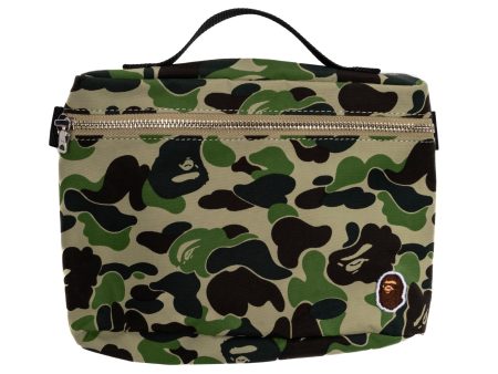 A Bathing Ape ABC Camo Music Pouch in Green For Cheap