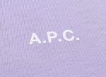 A.P.C. Kyle T-Shirt in Lavender on Sale