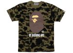 A Bathing Ape 1st Camo by Bathing Ape Tee in Green For Discount