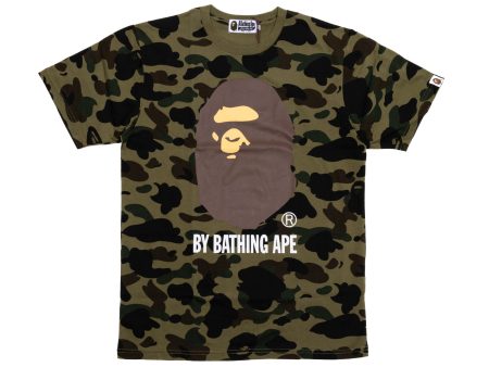 A Bathing Ape 1st Camo by Bathing Ape Tee in Green For Discount