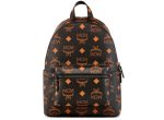 MCM Medium Stark Backpack in Black Online Sale