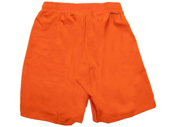 Adidas Y-3 x Real Madrid 23 24 Fourth Authentic Shorts in Orange on Sale