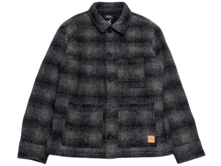 A.P.C. Veste Emile Patch Jacket For Discount