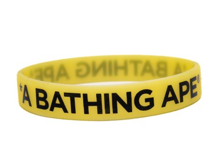 A Bathing Ape Rubber Band in Yellow on Sale