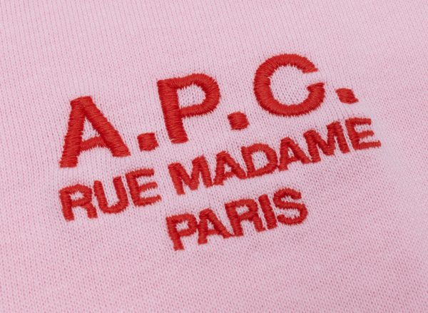 A.P.C. Raymond T-Shirt in Rose Online Sale