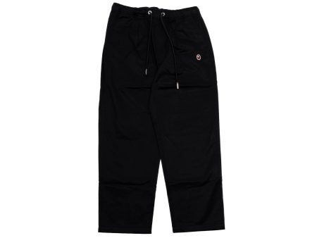 A Bathing Ape Head One Point Chef Pants in Black Discount