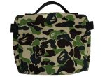 A Bathing Ape ABC Camo Music Pouch in Green For Cheap