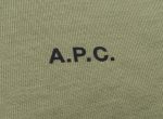 A.P.C. Kyle T-Shirt in Khaki Hot on Sale