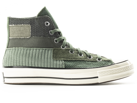 Converse 70 Hi Patchwork in Green Discount