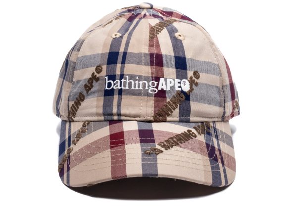 A Bathing Ape BAPE Check Cap Online