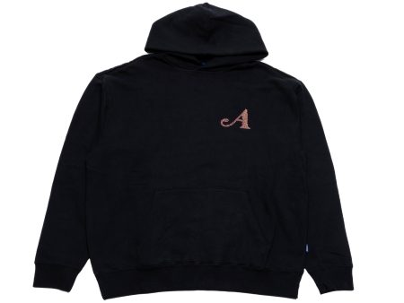 Awake NY Dice Rhinestone Hoodie in Black For Sale