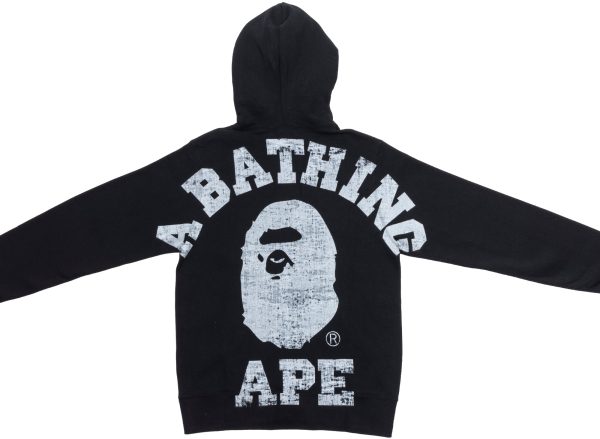 A Bathing Ape Over Print Full Zip Hoodie xld Sale