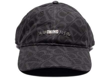 A Bathing Ape Sport Monogram Cap in Black Supply