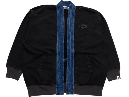 A Bathing Ape Rising Bape Hanten Jacket in Black Cheap