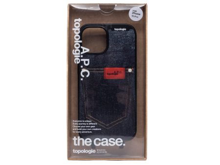 A.P.C. Coque iPhone 15 Pro Topologie Case Discount