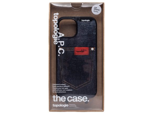 A.P.C. Coque iPhone 15 Pro Topologie Case Discount