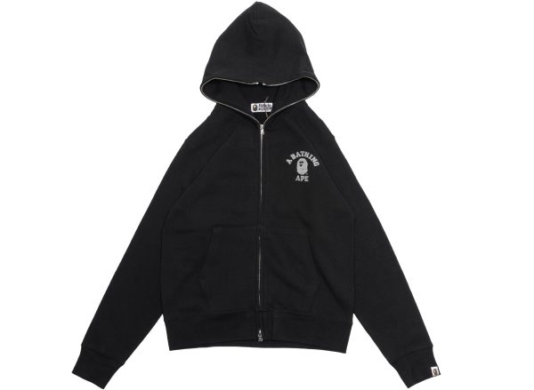 A Bathing Ape Over Print Full Zip Hoodie xld Sale