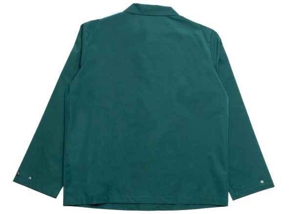 A.P.C. Regis Button Up Blouson in Green Online Hot Sale