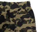 A Bathing Ape 1st Camo 6 Pocket Sweat Shorts in Green on Sale