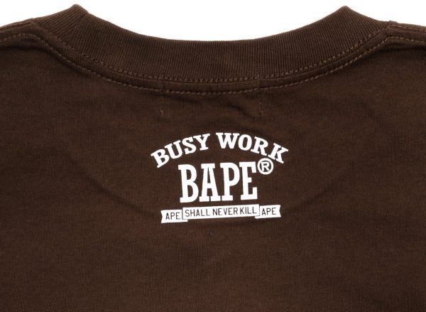 A Bathing Ape Busy Work Long Sleeve Tee Online