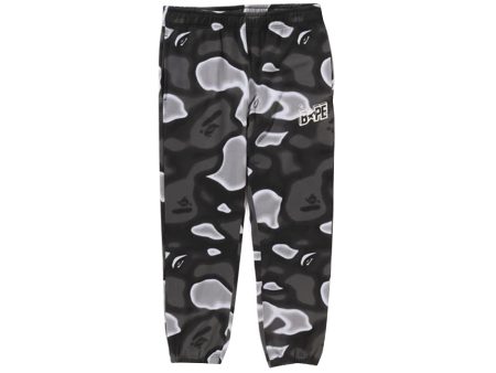 A Bathing Ape Liquid Camo Bape Sta Sweatpants in Black For Cheap