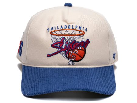 47 Brand Philadelphia 76ers Nothing But Net  47 Hitch RF Hat Fashion