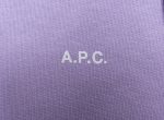 A.P.C. Larry Hoodie in Lavender For Cheap