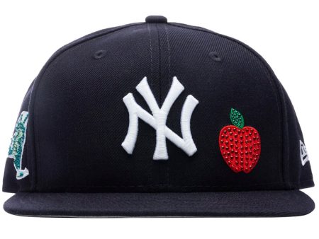 New Era New York Yankees Big Apple Fitted Hat Hot on Sale