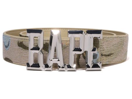 A Bathing Ape BAPE Art Camo Belt Sale