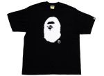 A Bathing Ape Pixel Ape Head Relaxed Fit Tee in Black For Cheap