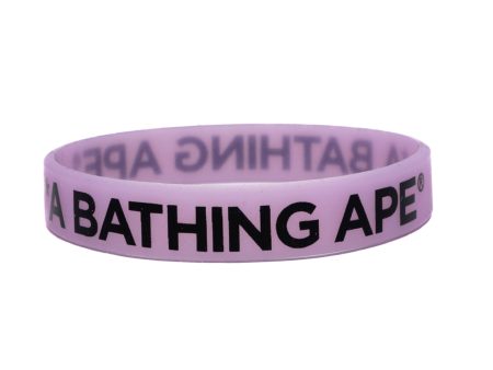 A Bathing Ape Rubber Band in Purple Hot on Sale