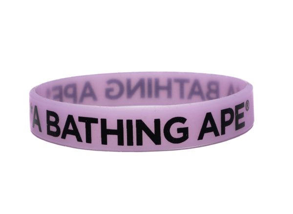 A Bathing Ape Rubber Band in Purple Hot on Sale