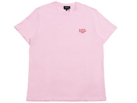 A.P.C. Raymond T-Shirt in Rose Online Sale