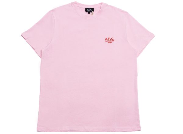 A.P.C. Raymond T-Shirt in Rose Online Sale