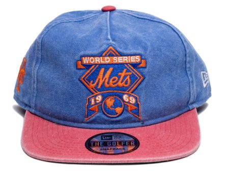 New Era Pigment Dyed New York Mets Golfer Hat Fashion