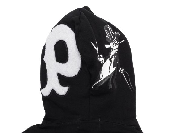 A Bathing Ape Panda Full Zip Hoodie in Black xld Sale