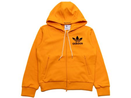 Adidas Wales Bonner Track Hoodie in Orange on Sale