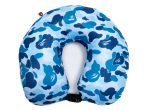 A Bathing Ape ABC Camo 2Way Ape Head Neck Pillow in Blue Supply