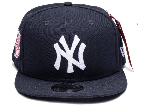 New Era Alpha Industries New York Yankees Snapback Hat in Navy on Sale