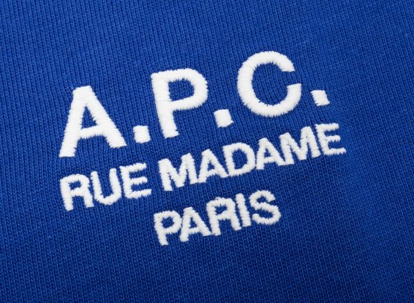 A.P.C. Raymond T-Shirt in Blue For Sale