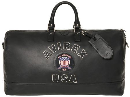 Avirex Icon Duffle Bag in Black For Discount