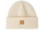 A.P.C. Michele Knit Cap in White Online Hot Sale