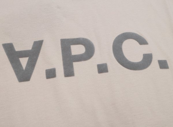 A.P.C. Oversized Grand VPC Tee in Tan Fashion