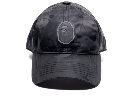 A Bathing Ape Tonal Solid Camo Cap in Black For Cheap