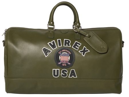 Avirex Icon Duffle Bag in Olive on Sale