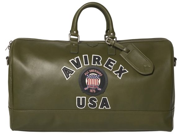 Avirex Icon Duffle Bag in Olive on Sale