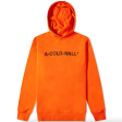 A-COLD-WALL* Essential Logo Hoodie in Bright Orange on Sale