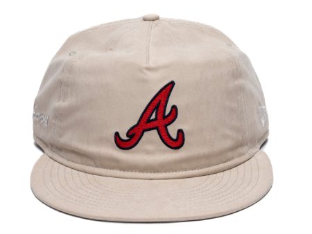 New Era Brushed Nylon Atlanta Braves Hat Online