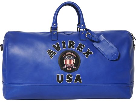 Avirex Icon Duffle Bag in Blue Online now